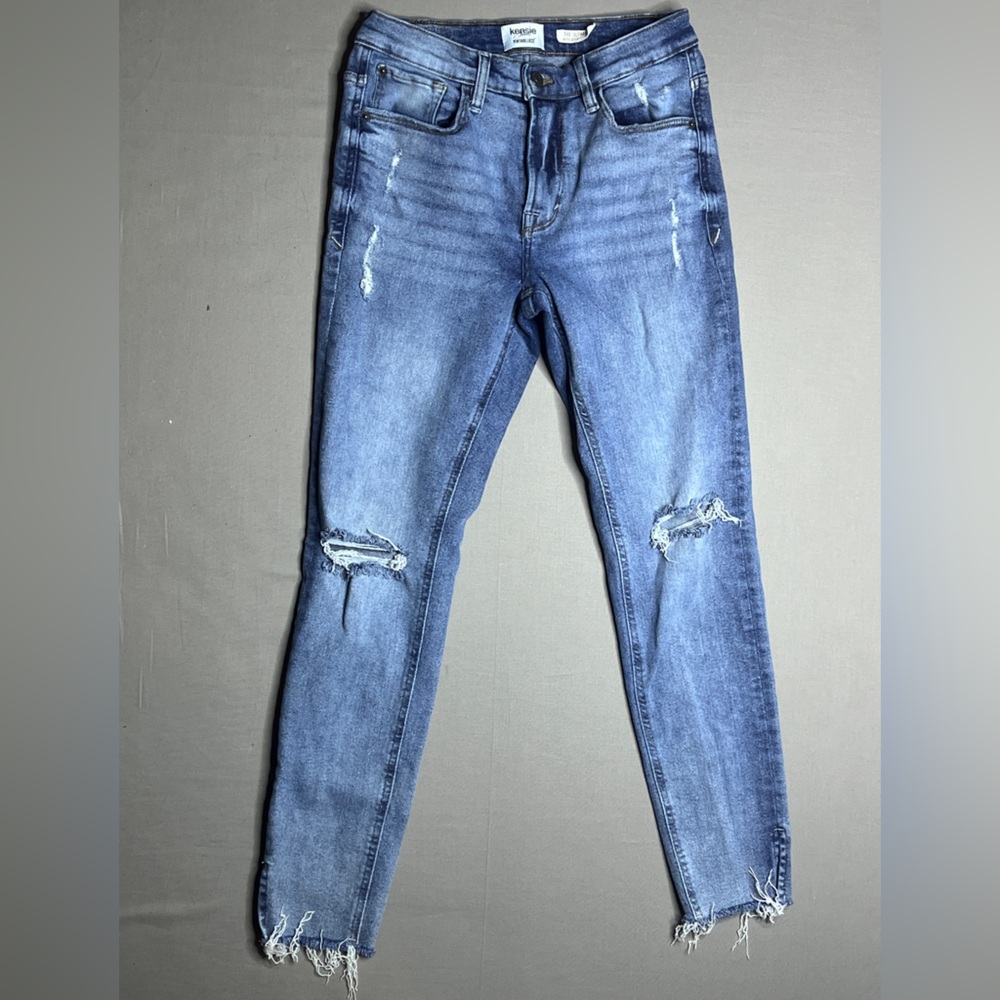 Kensie VintageLux Ultimate High Rise Skinny Denim Jeans Size 4